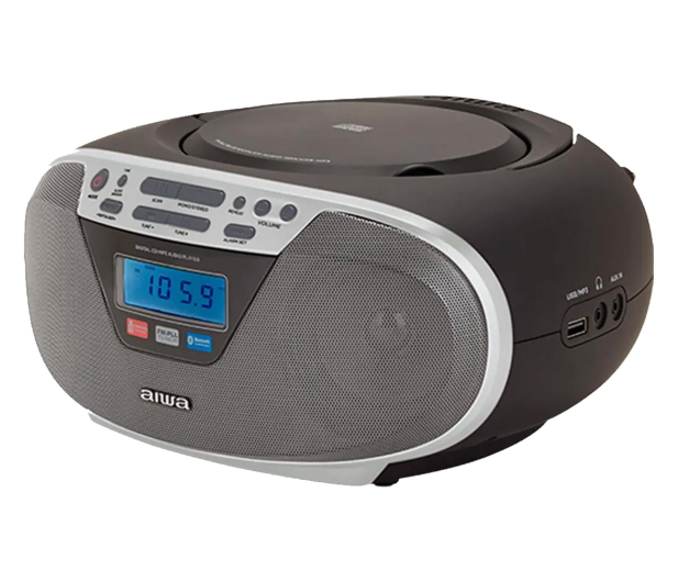 AIWA AIWA boombox BBTU-400SL CD/FM RDS/USB/BT srebrny - 1515108 - zdjęcie 4